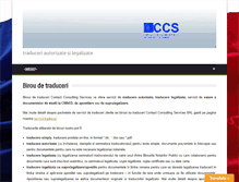 Tablet Screenshot of cctrad.ro
